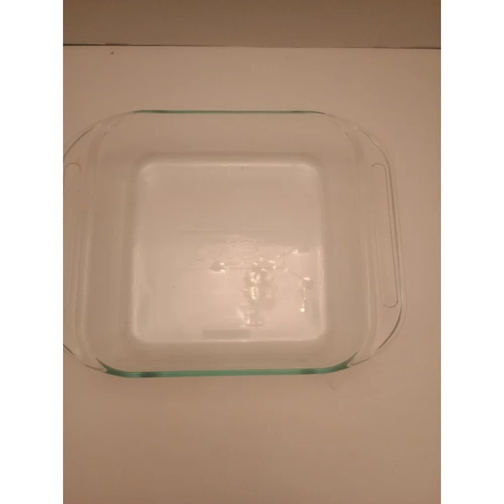 Pyrex Clear 8X8X2 Square Casserole Oven Dish Microwave Safe 2 Quart